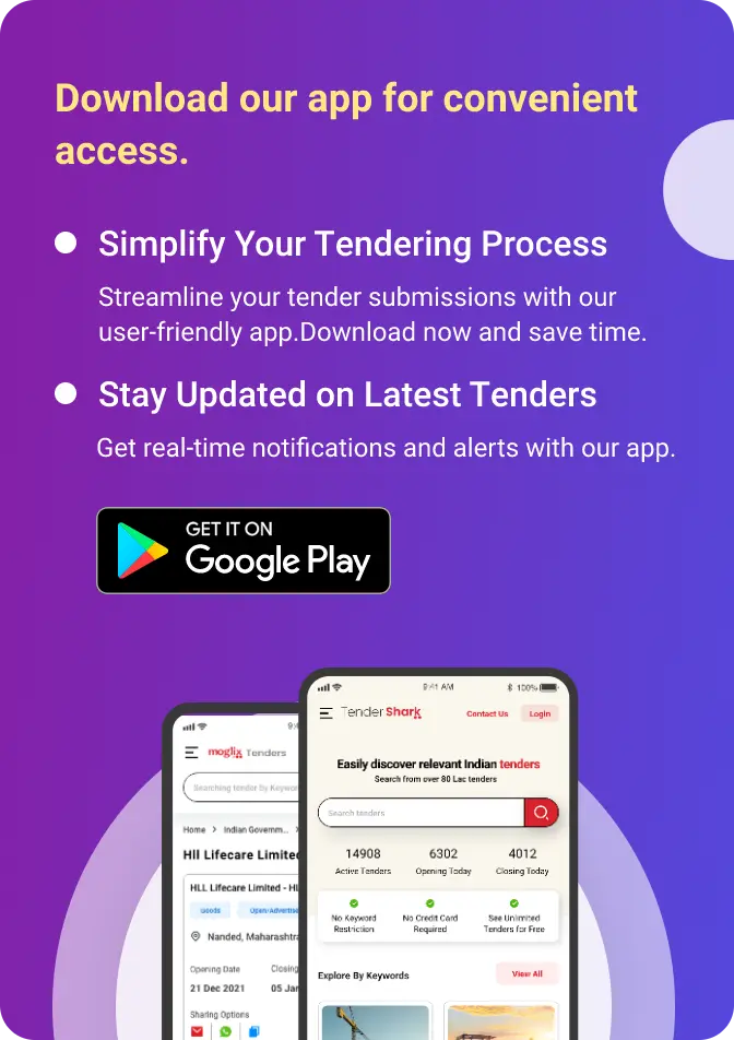 Download TenderShark Mobile App